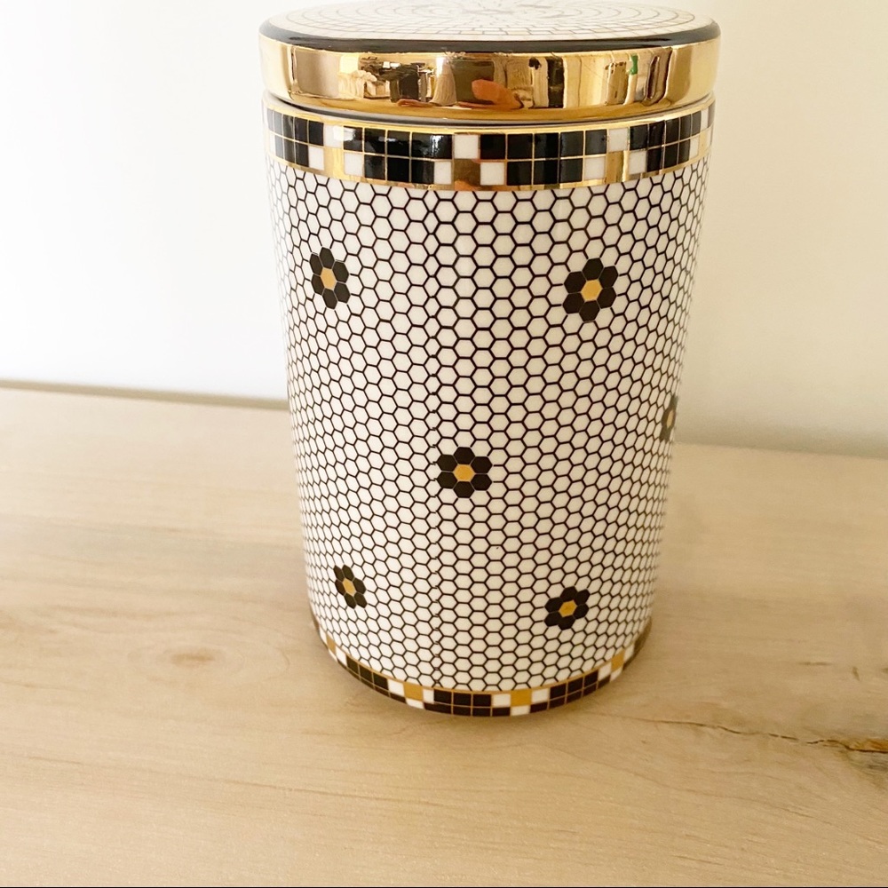 Anthropologie Bistro Tile Rise & Shine Canister - Picture 7 of 8